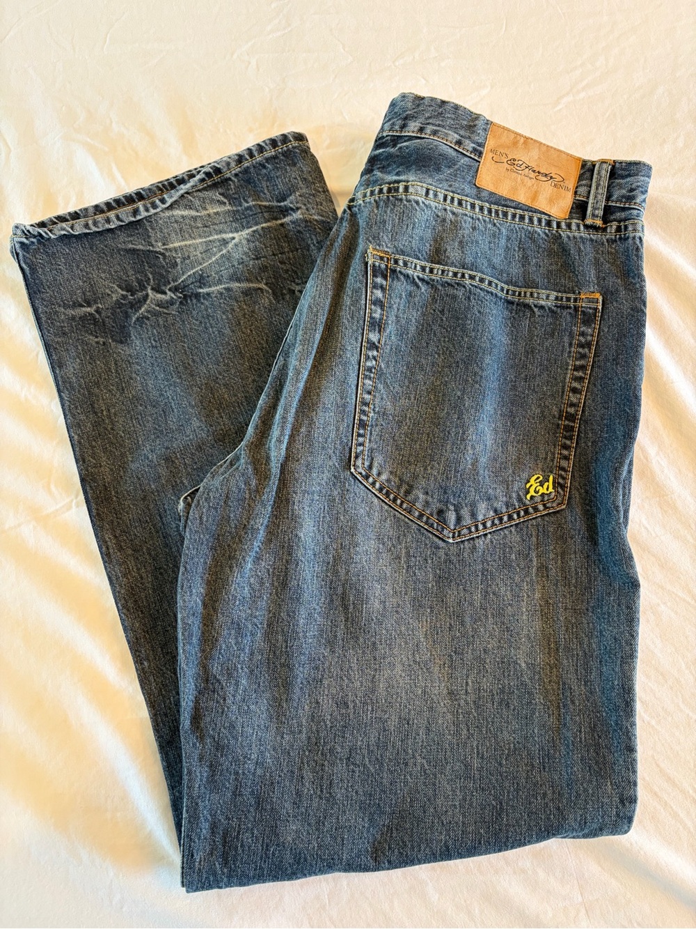 Ed Hardy Men's Blue Denim Jeans